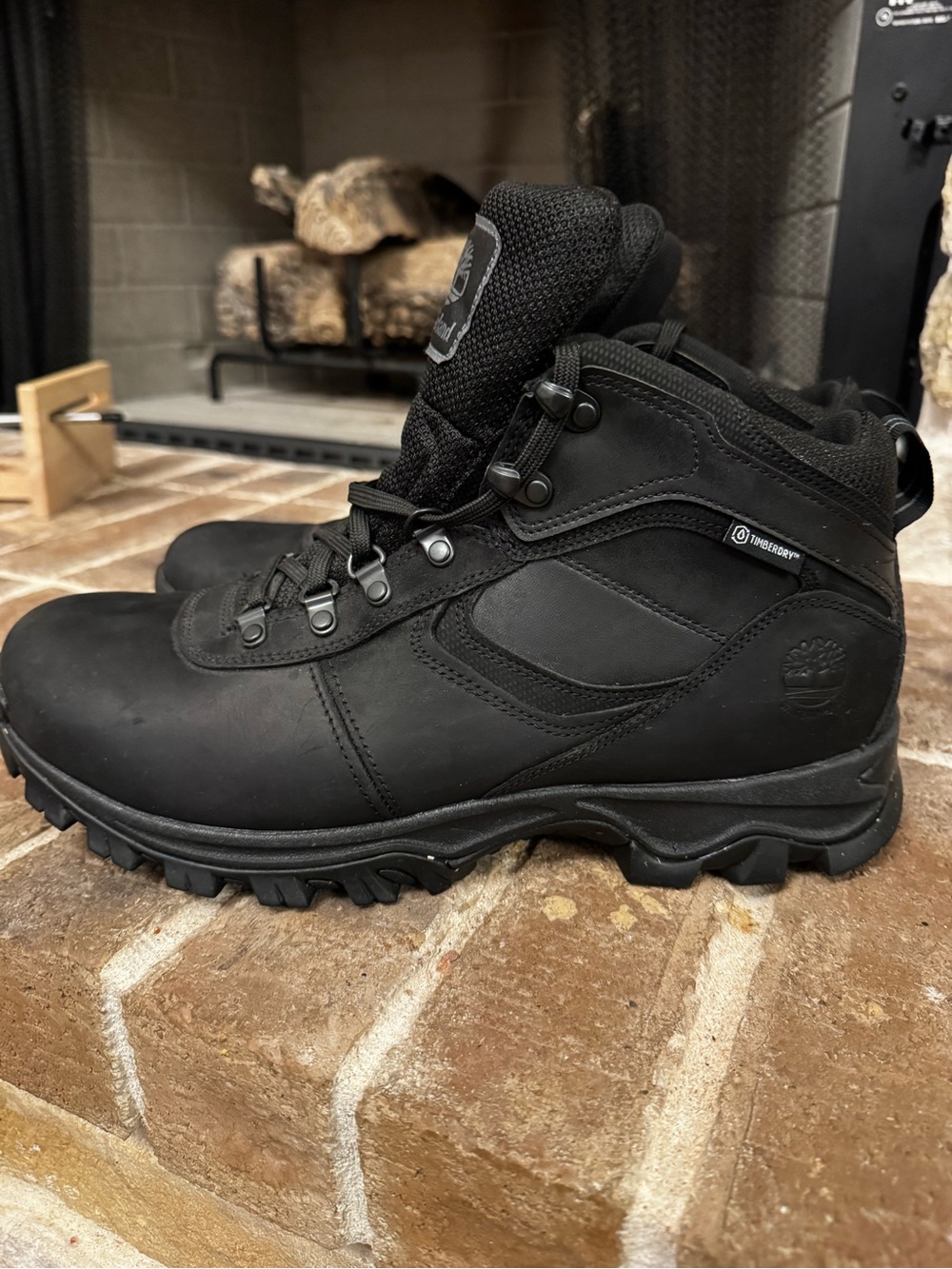 Timberland Men’s Black Rugged Trail Boots